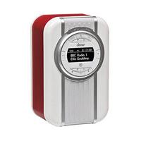VQ Christie Digital Radio (DAB/DAB+/FM & NFC) and Bluetooth Speaker - Red, Red