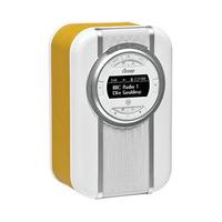 VQ Christie Digital Radio (DAB/DAB+/FM & NFC) and Bluetooth Speaker - Mustard, Mustard