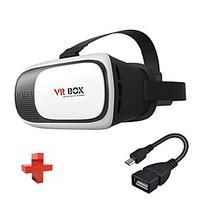 VR Box 2.0 3D Glasses Virtual Reality Google Cardboard Headset Goggles Glasses with OTG