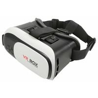 VR BOX Virtual Reality Goggles for Smart Phone - Black/White