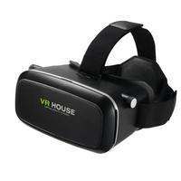 vr house virtual reality glasses 3d vr box headset 3d movie game glass ...