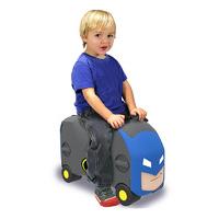 Vrum Batman Ride-On Toy Box and Suitcase with Strap
