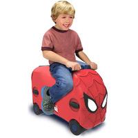 Vrum Spiderman Ride-On Toy Box and Suitcase with Strap