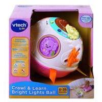 vtech baby crawl and learn lights ball pink