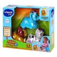 vtech baby toot toot animals 3 pack elephant zebra and lion