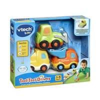VTech Baby Toot-Toot Drivers Car Construction Vehicles (Pack of 3)