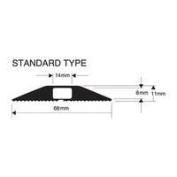 vulcascot vus 001 cable bridge snap fit standard black