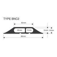 Vulcascot VUS-010 Cable Bridge Snap Fit BNC Grey