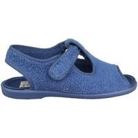 vulladi toalla azafata ak velcro boyss baby slippers in blue