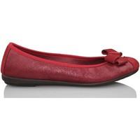Vulladi comfortable dancers tie women\'s Shoes (Pumps / Ballerinas) in red