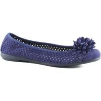 Vulladi comfortable suede woman dancer women\'s Shoes (Pumps / Ballerinas) in blue
