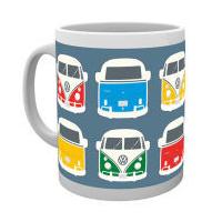 VW Camper Colour Illustration Mug