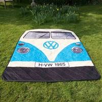 VW Camper Van Picnic Rug