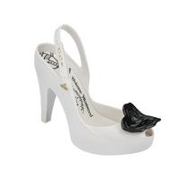 VW Ultragirl Heel Ivory/Black Stamp