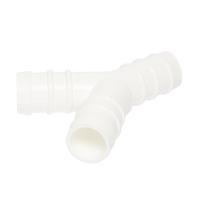 W4 Hose Y Connector, White
