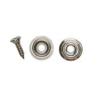 W4 Awning Skirt Studs & Poppers, Silver