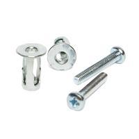 W4 Caravan Cavity Fixer Jacknuts, Silver