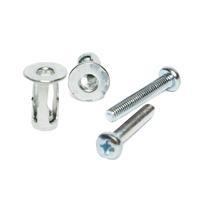 W4 Caravan Cavity Fixer Jacknuts - Silver, Silver