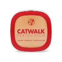 w7 catwalk perfection cream compact foundation 6g