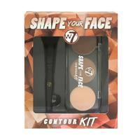 w7 shape your face contour kit