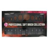 W7 Professional Soft Brush Collection 10 Piece Make Up Brush Set