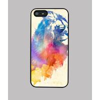 watercolor lion - iphone 5