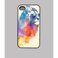 watercolor lion - iphone 4 / 4s