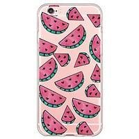 Watermelon Pattern TPU Ultra-thin Translucent Soft Back Cover for Apple iPhone 6s Plus/6 Plus/ 6s/6/ SE/5s/5