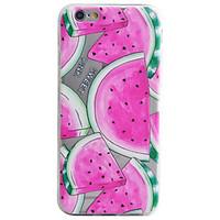 Watermelon Pattern Material TPU Phone Case For iPhone 7 7 Plus 6s 6 Plus SE 5s 5