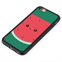 watermelon pattern design metal coatedtpu frame back case for iphone 7 ...