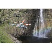 waterfall heli trek big island helicopter tour and hiking adventure