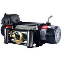 warrior winches warrior spartan 4309kg 12v dc steel rope winch