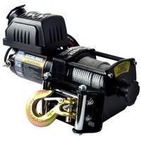 warrior winches warrior ninja 907kg 24v dc steel rope winch