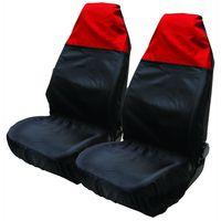 Water Resistant Lightweight Front Pairsof Seat Protectors in Two Tone