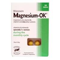 Wassen Magnesium Ok 30 tablet