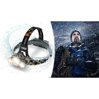 Waterproof Head Torch - 4 Light Modes