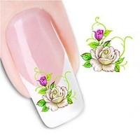 Water Transfer Printing Nail Stickers XF1050