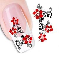 Water Transfer Printing Nail Stickers XF1441