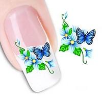 Water Transfer Printing Nail Stickers XF1058