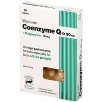 Wassen Coenzyme Q10+Magnesium, 30Tabs