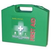 Wallace Cameron 1002278 First Aid Kit Box for 10 Persons, Green