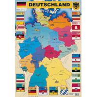Wall charts & posters - Deutschland (map)