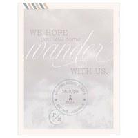 Wanderlust Save The Date Card