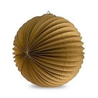 Watermelon Round Paper Lantern in Gold