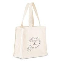 Wanderlust Passport Stamp Personalised Tote Bag - Mini Tote with Gussets