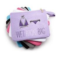 Waffle Wet Bikini Bag - Lavender