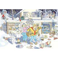 Wasgij Christmas 9 - A Bright Christmas Night Jigsaw Puzzle