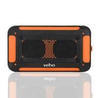 Waterproof Wireless Speaker With Phone/tablet Charger- Sports Orange