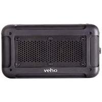 Waterproof Wireless Speaker With Integrated Phone/tablet Charger - Black