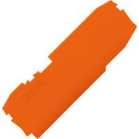 WAGO 2006-1692 1mm End and Intermediate Plate for 2006 Series Orange